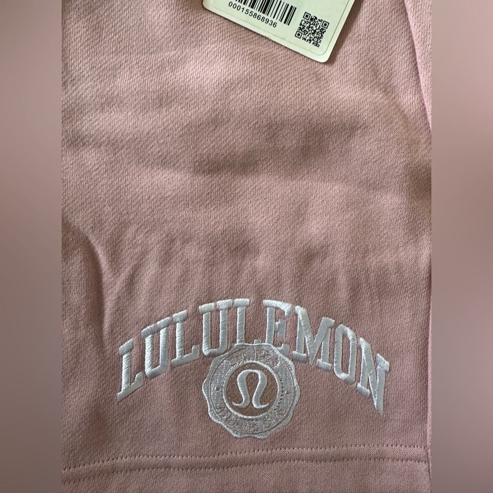 NWT Lululemon Scuba Mid-Rise Oversized Short 7" *Graphic‎ Pink Haze Womens Small - Picture 5 of 7